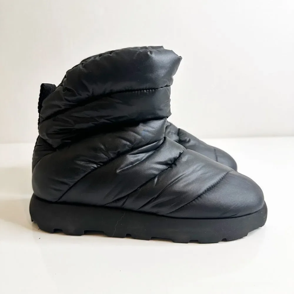 Piumestudio Luna Padded Ankle Boots Water Resistant Black Women's 37 US 6.5